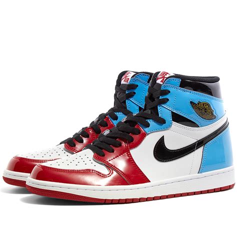 air jordan 1 red blue white black